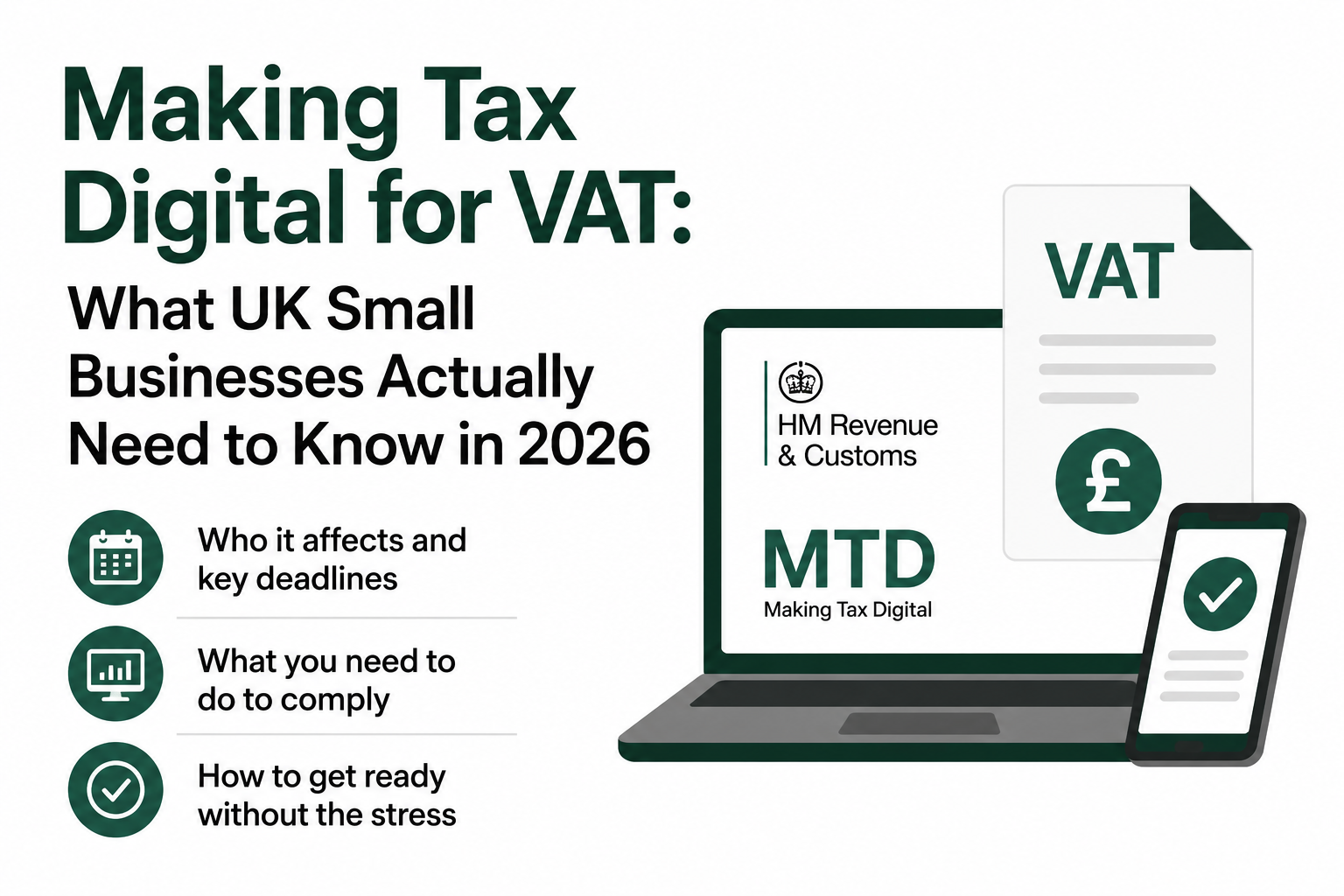 Making Tax Digital for VAT: What UK Small Businesses Actually Need to Know